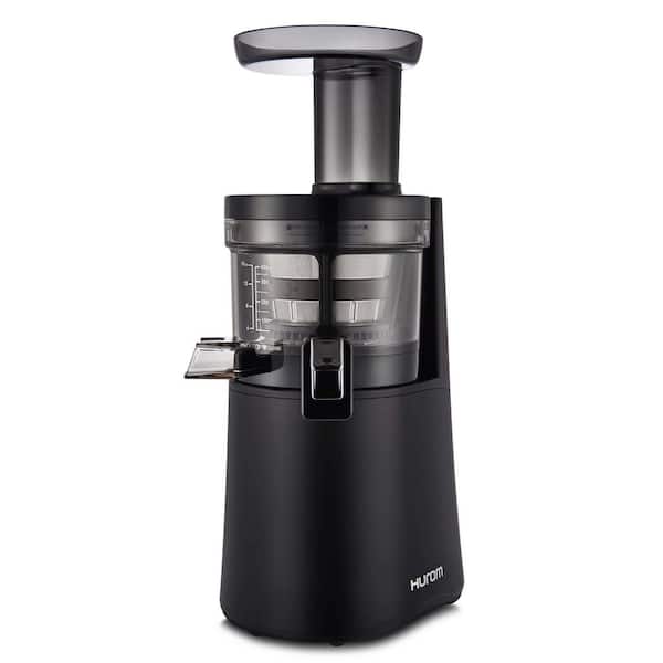 Hurom H-AA 16.9 fl. oz. Matte Black Slow Juicer with Slow Squeeze