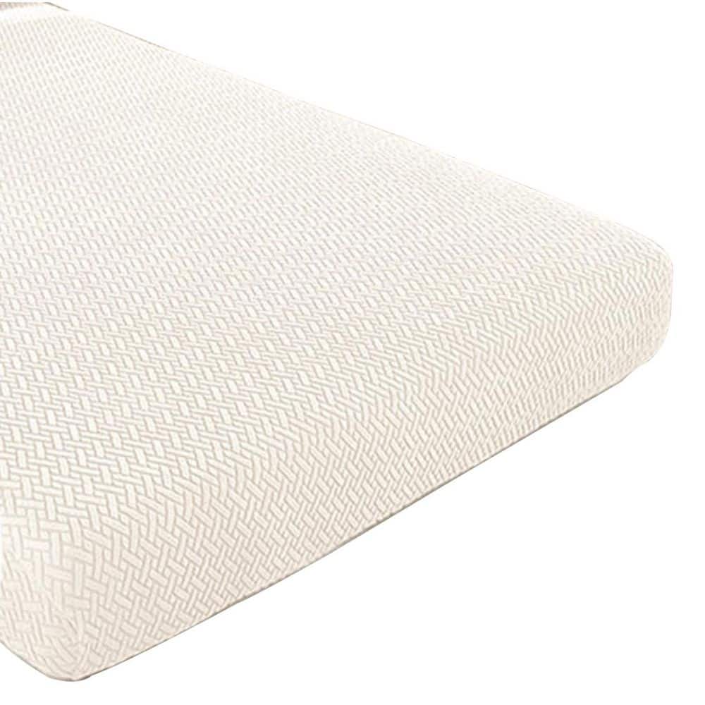 Large Single Seat Cover - Universal Stretch Sofa Slipcover, Wear-Resistant Couch Cushion Cover (Cream White, Textured) price history on PriceWatchPro