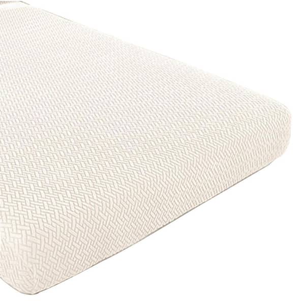 Large Single Seat Cover - Universal Stretch Sofa Slipcover, Wear-Resistant Couch Cushion Cover (Cream White, Textured)