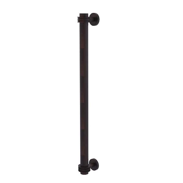 Allied Brass 18 in. Center-to-Center Refrigerator Pull with Dotted Aents in Venetian Bronze