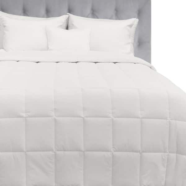 Natural Comfort Extra Warmth White Queen Down Alternative Comforter