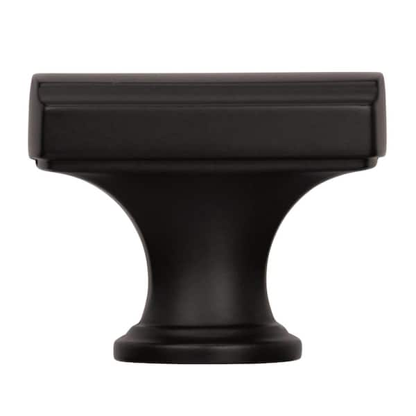 Highland Ridge 1-3/8 in. (35mm) Classic Black Bronze Bar Cabinet Knob