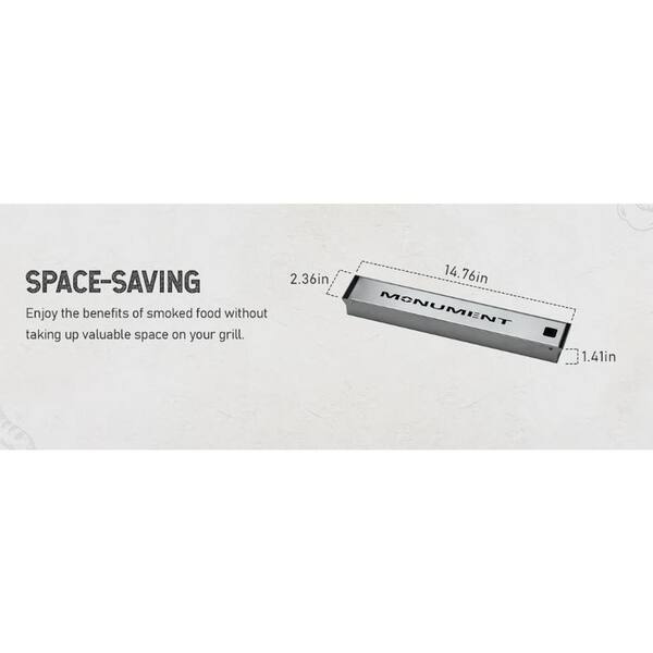 Monument Grills K11 Series Stainless Steel Smoke Box A007