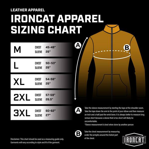 Ironcat XX-Large Flame Resistant Leather Welding Cape Sleeve 7000