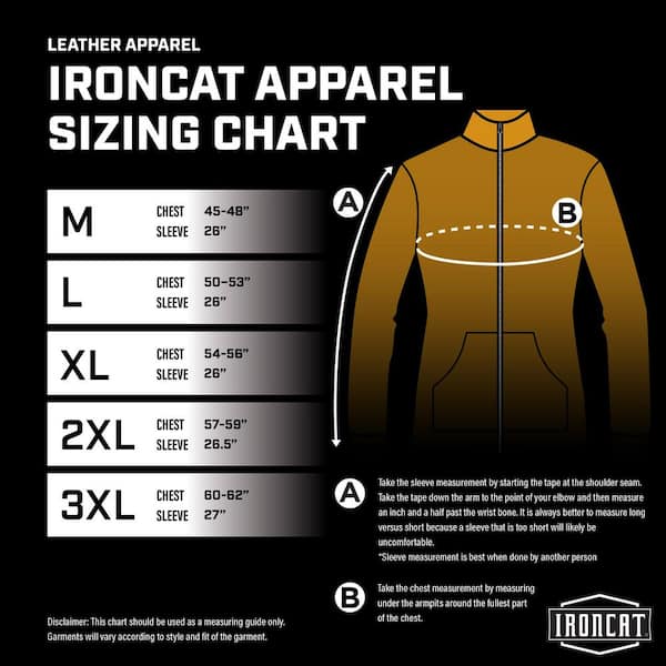Ironcat Large Flame Resistant Leather Welding Cape Sleeve 7000/L