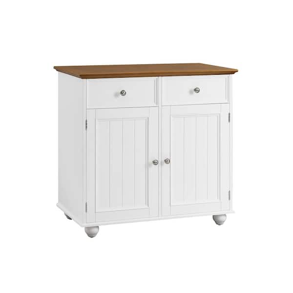 Unbranded 32 in. W x 18 in. D x 31 in. H Bathroom Linen Cabinet in White