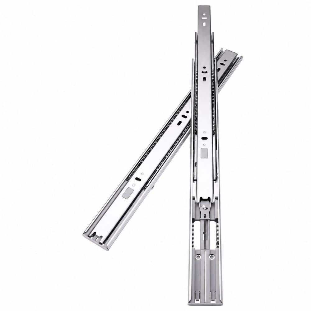 22 in. Side Mount Metal Soft-Close Heavy Duty Ball Bearing Drawer Slides Full Extension 4 Pairs 100 LB Capacity price history on PriceWatchPro