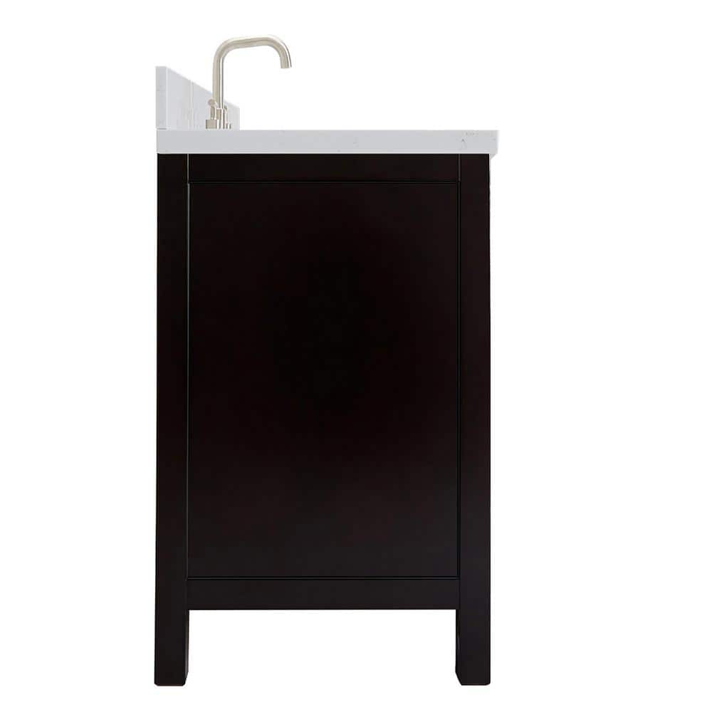Cambridge 36" Espresso Single Basin Vanity with Shaker Doors