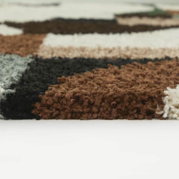 Richard Pink/Brown 5 ft. x 7 ft. Area Rug