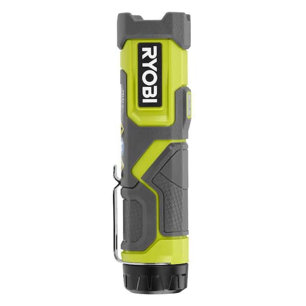 tankskib Afslag ovn RYOBI 600 Lumens LED USB Lithium Compact Flashlight Kit 3-Mode with Battery  and Charging Cable FVL51K - The Home Depot