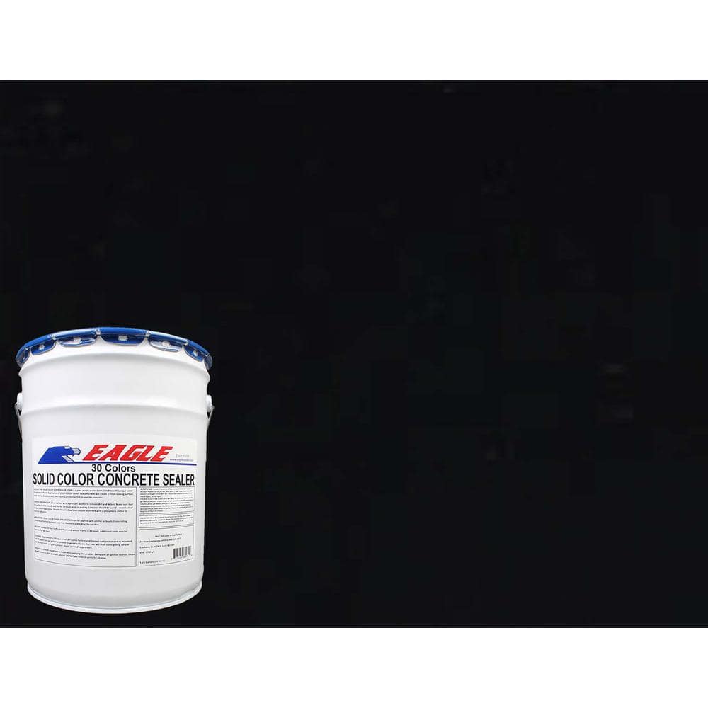 5 gal. Blackness Solid Color Solvent Based Concrete Sealer