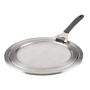 Universal 13 in. Stainless Steel Splatter Guard / Splatter Screen and Grease Cover for Pots and Pans