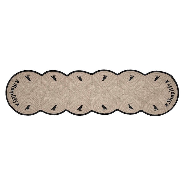 Raven Harvest Simplify Stencil 12 in. W x 48 in. L Table Runner