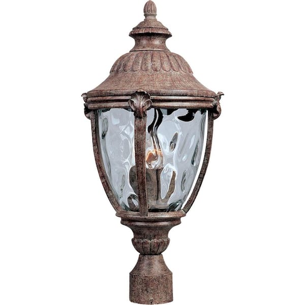 Maxim Lighting Morrow Bay DC 3-Light Earth Tone Outdoor Pole/Post Mount