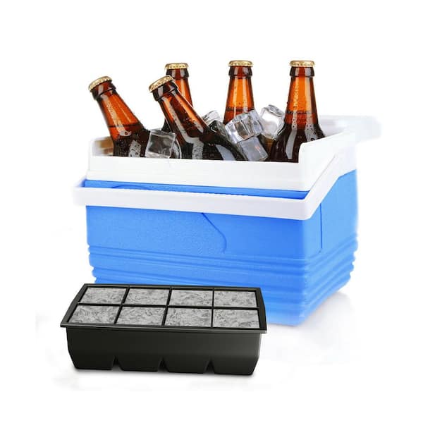 2in SQUARE ICE CUBE TRAY – FOOD GRADE RUBBER / GRAY