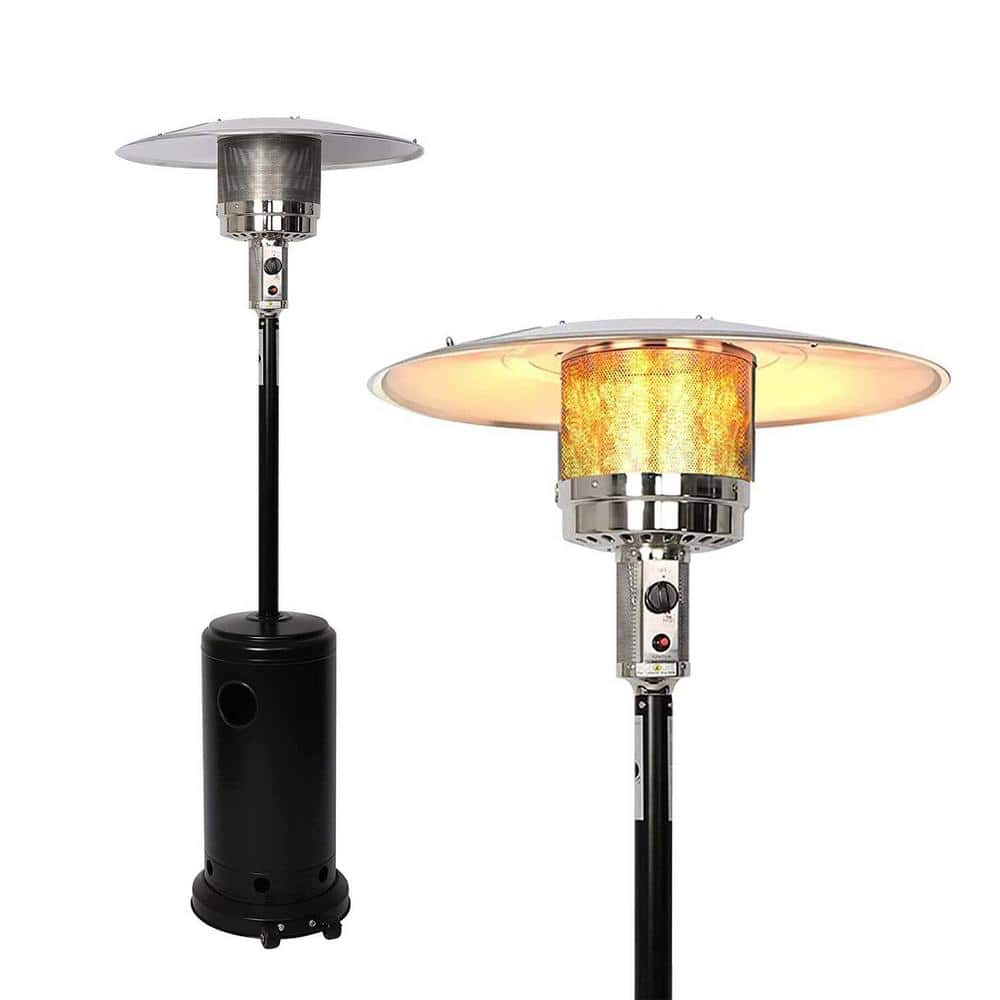 HotShot 46,000 BTU Bronze Rapid Induction Patio Heater with Large