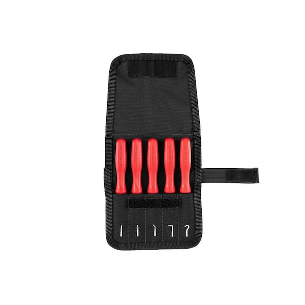 Blunt Pick and Hook Set with Pouch (5-Piece)