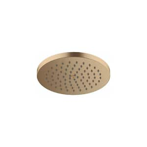 Raindance S 1-Spray Patterns with 2.5 GPM 7 in. Wall Mount Fixed Shower Head in Brushed Bronze