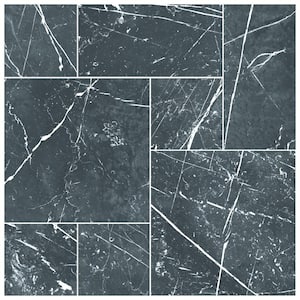 Timeless Marquina Natural Modular Kit 39-3/8 in. x 39-3/8 in. Porcelain Floor and Wall Tile (10.84 sq. ft./Case)
