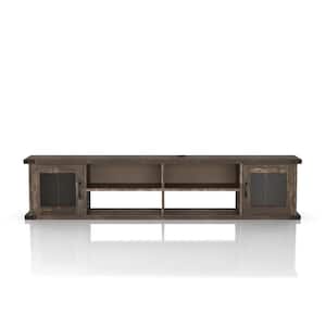 Via Rialto 63 in. Reclaimed Oak TV Stand Fits TV's up to 72 in. with Storage