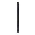 1 in. x 12 in. Black Steel Nipple