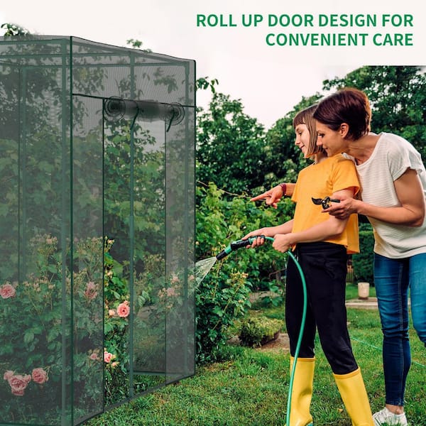 ABORON Crop Cage for Garden Plant 6.6 x 3.3 x 6 ft. Wind-Resistant
