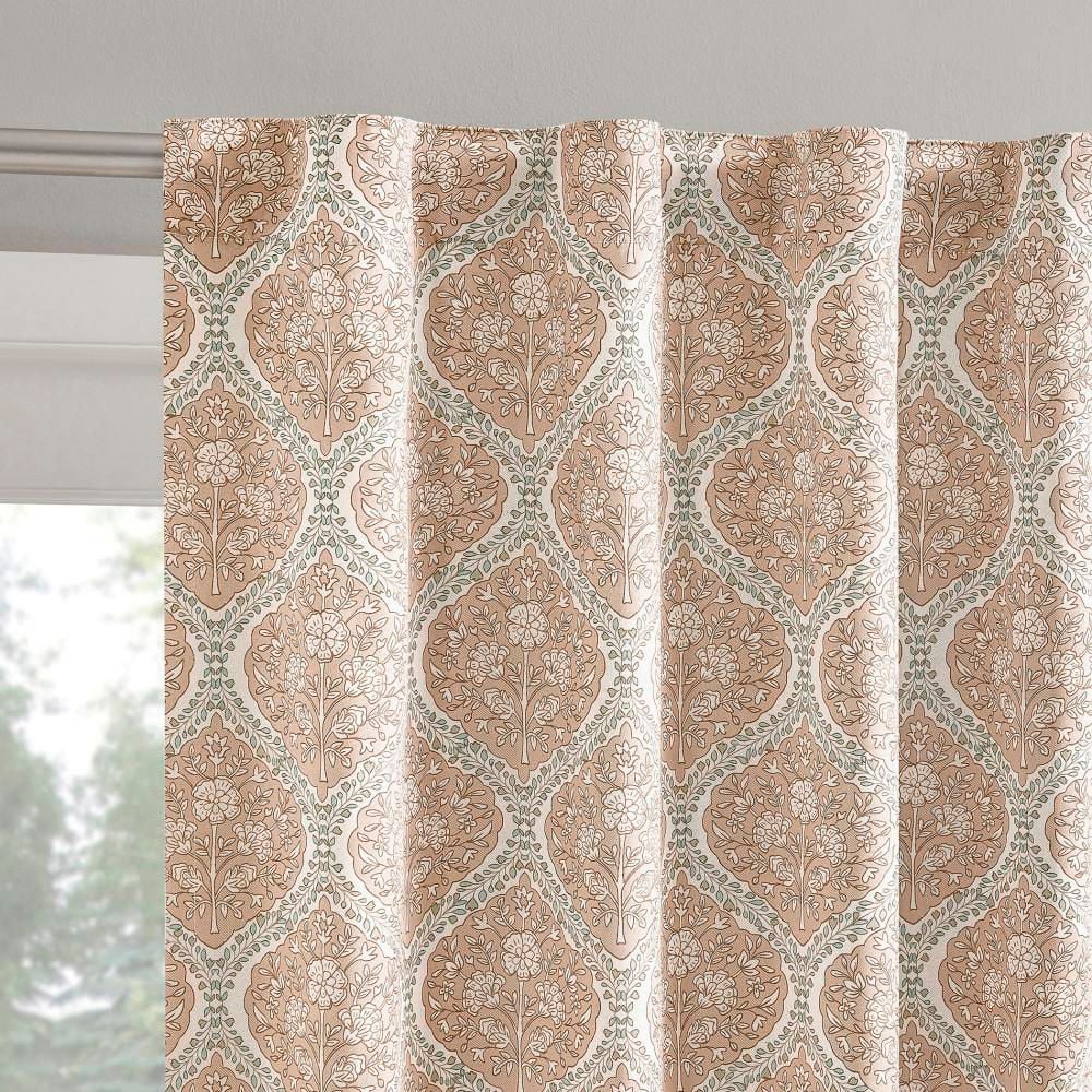 Sun Zero Lanet Dusty Terracotta Layered 40 in. W x 84 in. L Back