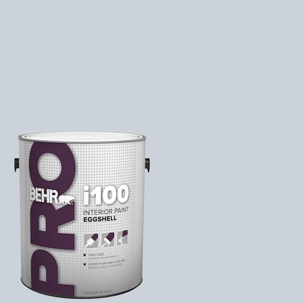 BEHR PRO 1 gal. #N480-1 Light Drizzle Eggshell Interior Paint