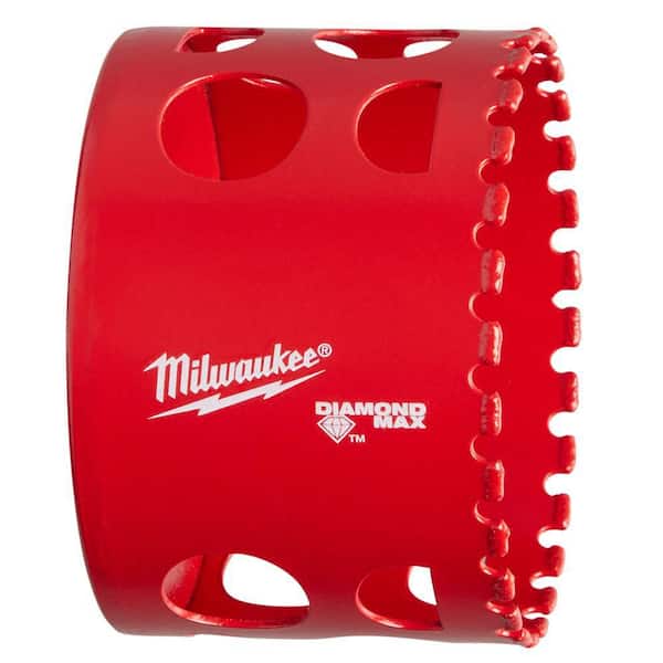 Milwaukee 2-1/2 in. Diamond Max Hole Saw 49-56-5660 The Home Depot