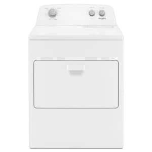 7.0 cu. ft. 120-Volt White Gas Dryer with AutoDry Drying System