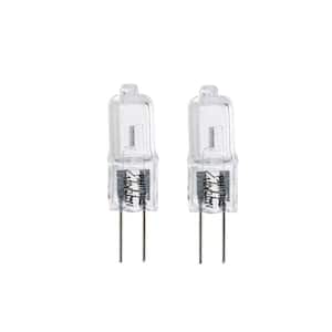 20-Watt T3 Halogen 12-Volt G4 Capsule Dimmable Light Bulb (2-Pack)
