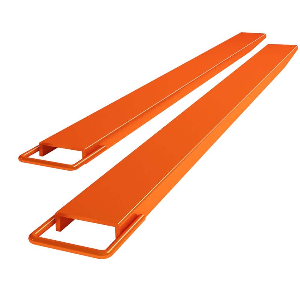 Heavy Duty Steel Forklift Extensions with Slip-On Pallet Fork Extenders for Secure Material Handling,Extended Load Reach price history on PriceWatchPro