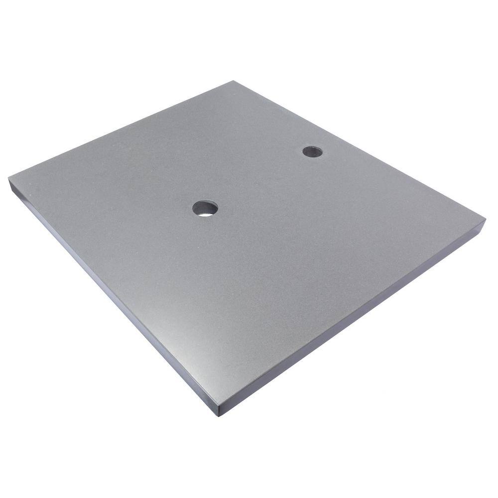 Dark Gray Terrazzo Stone Single Bathroom Vanity Top