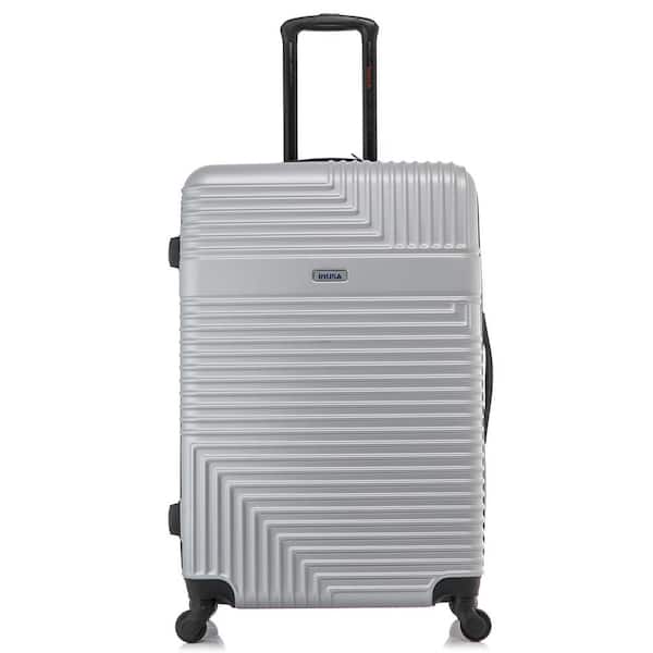 InUSA Resilience Lightweight Hardside Spinner 20 in. Carry-On Silver