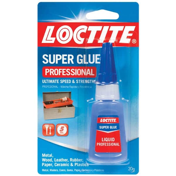 Loctite Super Glue 0.71 oz. Professional Liquid Clear Bottle (4 pack)