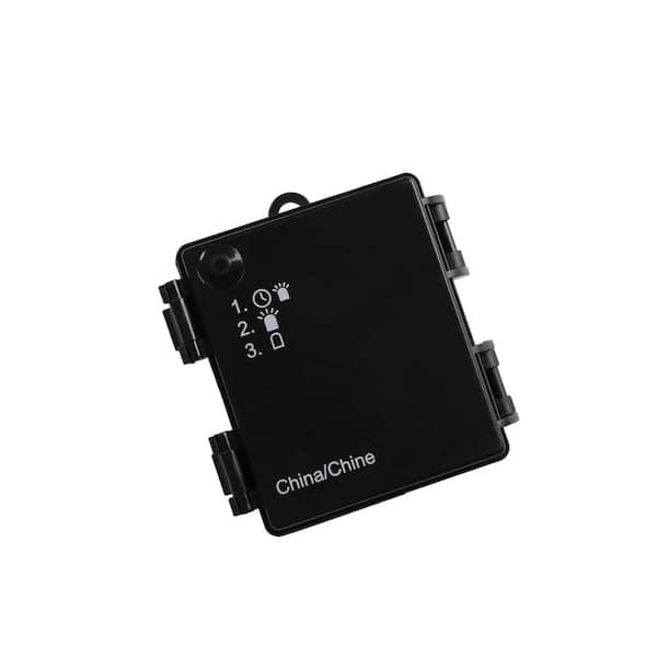 Home Accents Holiday - 12 ft. Pre-Lit Norway Garland with Battery Operated Warm White LED Light