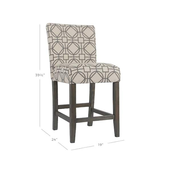 lattice bar stool