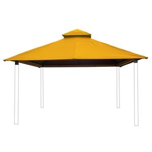 OutDura 12 ft. x 12 ft. Dandelion Gazebo Canopy Top with Roof Framing and Mounting Hardware Kit