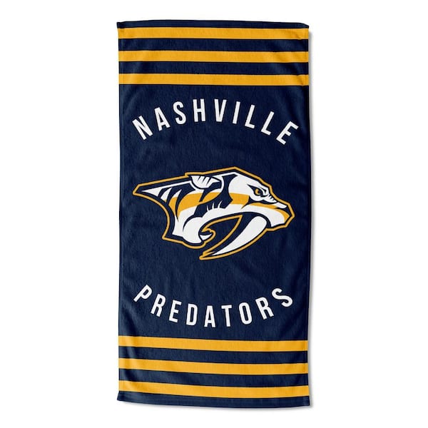 Predators Stripes Multi Colored Beach Towel