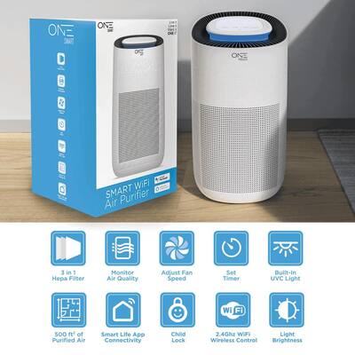 Google Assistant - Air Purifiers - Heating, Venting & Cooling 