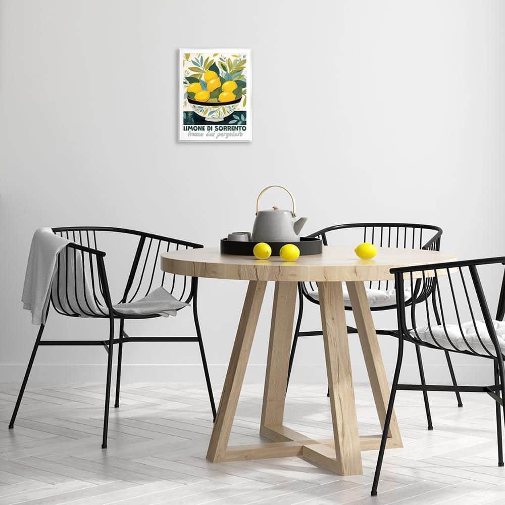 Charming Bowl of Lemons by Lux + Me Designs Unframed Food Graphic Art Print 14 in. x 11 in. price history on PriceWatchPro