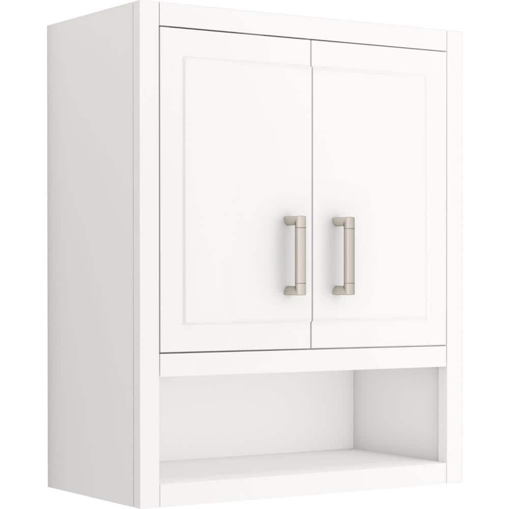 KOHLER Seer 24 in. W Wall Mount Cabinet in White K-33557-ASB-0 - The ...