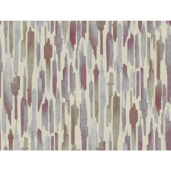 Unbranded Pluie Multi Blue Wallpaper