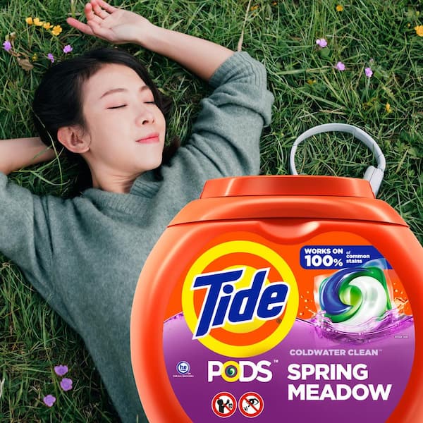 Spring Meadow Scented Tide Laundry Detergent Pods