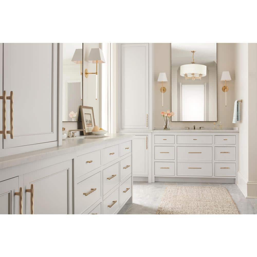 Golden Champagne Modern Zinc Bar Cabinet Pull