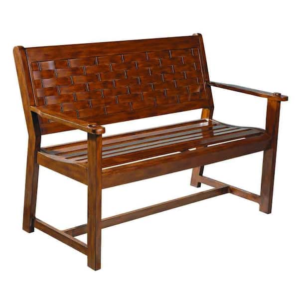 Sunjoy Darlene 48 in. x 26 in. Aluminum Patio Bench