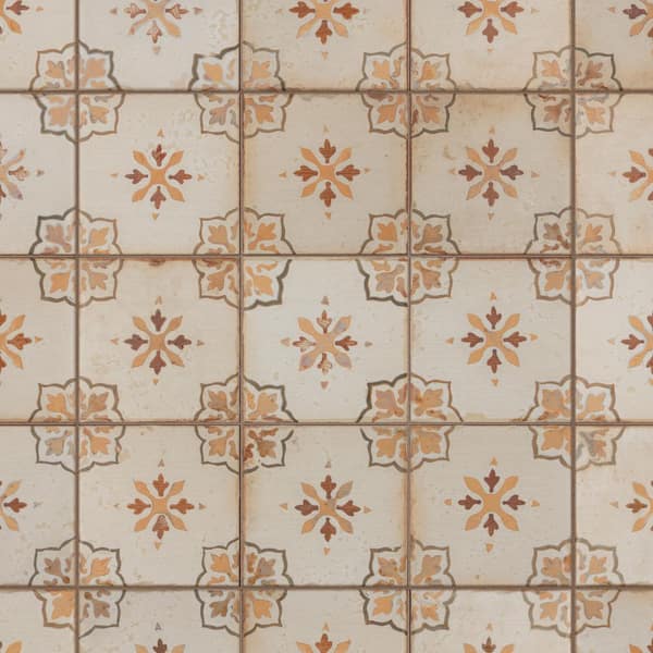 Mirambel Marron 13 in. x 13 in. Ceramic Floor and Wall Tile (12.0 sq. ft./Case)