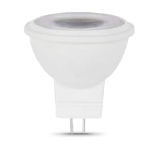 20-Watt Equivalent MR11 GU4 Bi-Pin Dimmable 12-Volt Track Lighting 90+ CRI LED Flood Light Bulb, Bright White