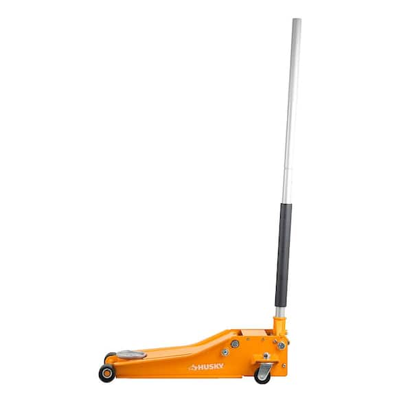 Husky HD00120-OR-TH 3-Ton Low Profile Floor Jack with Quick Lift, Orange - 2