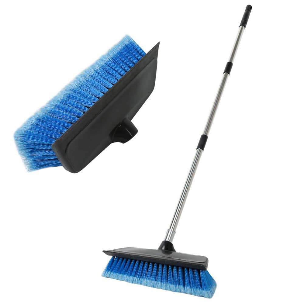 52 in. Car Wash Brush with Extendable Handle, Built-in Rubber Squeegee & Bumper, Soft Bristles price history on PriceWatchPro